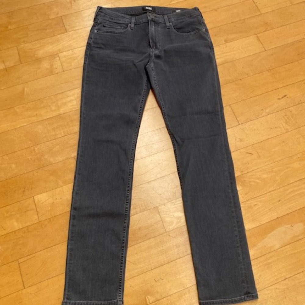 Paige Lennox  32 Jeans - Dark Grey